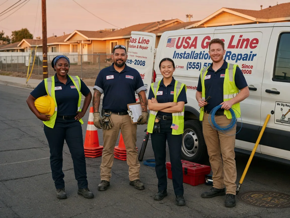 Gas Line Installation company in Channing, TX